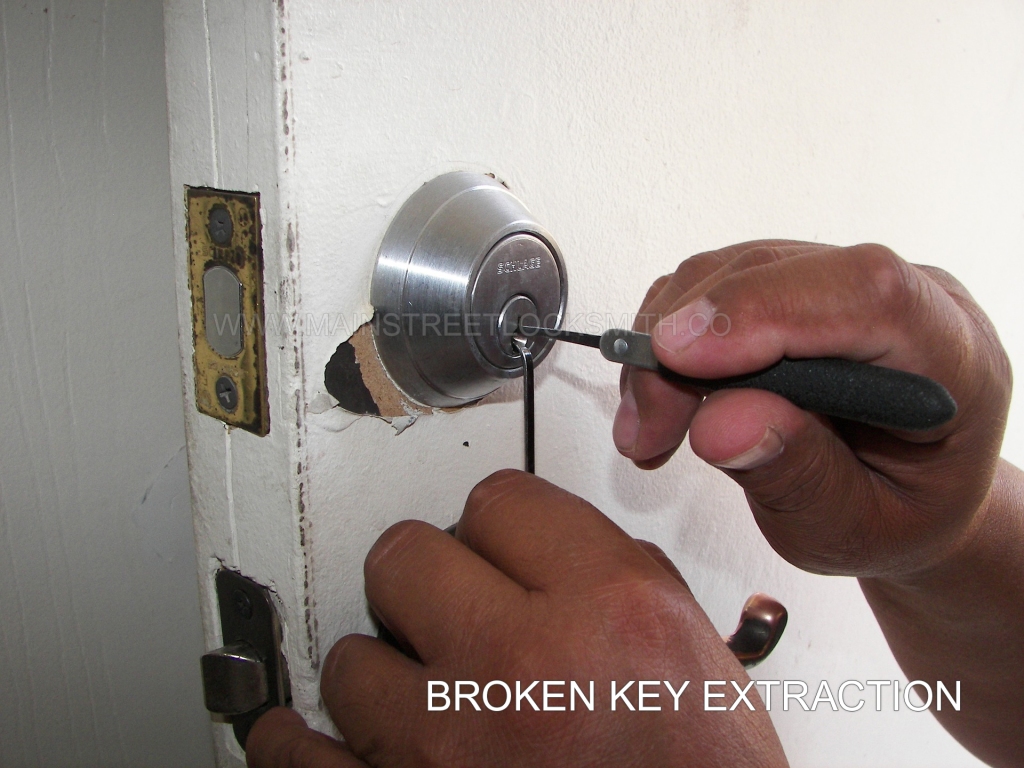 Alpharetta Broken Key Extraction
